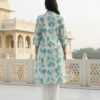 Office wear off white kurta set for women full look