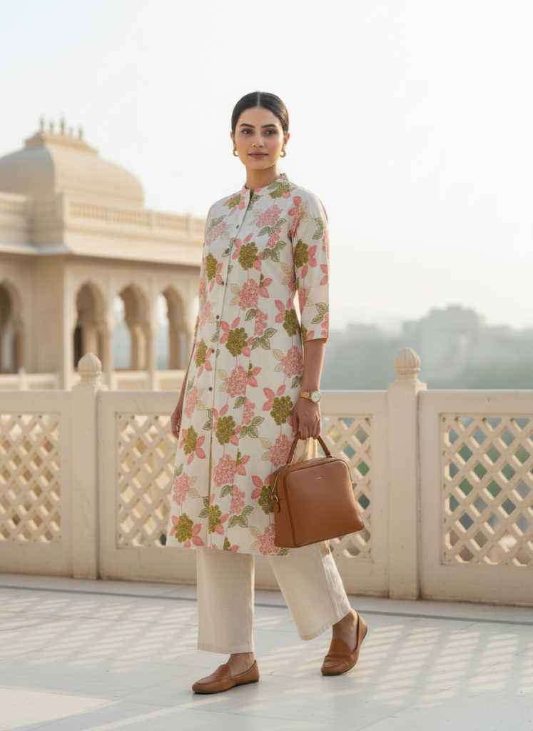 office wear kurta set for women